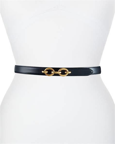 ysl thin belt women's|neiman marcus belts for women.